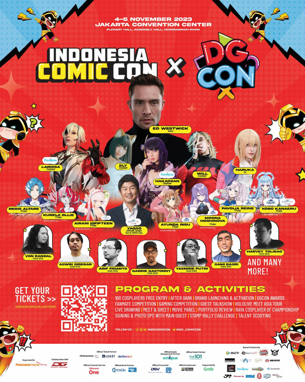Indonesia Comic Con x DGcon 2023