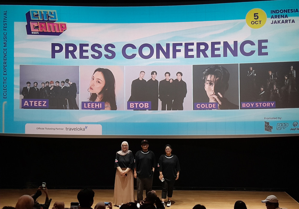 CITY CAMP 2024 SEMAKIN DEKAT  Sudah Siap Bertemu ATEEZ, BToB, Boy Story, COLDE dan Lee Hi? Sabtu, 5 Oktober 2024 di Indonesia Arena