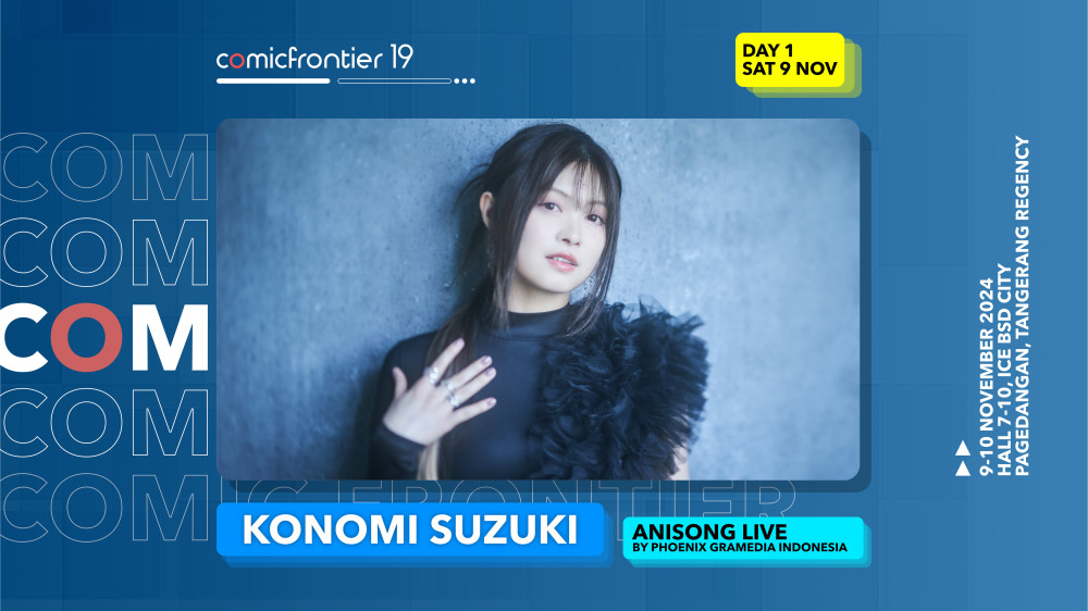 Phoenix Gramedia Indonesia Hadirkan Suzuki Konomi di Konser Anisong Comifuro pada Bulan November Mendatang