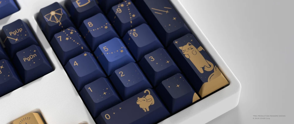 Suisei Keycaps