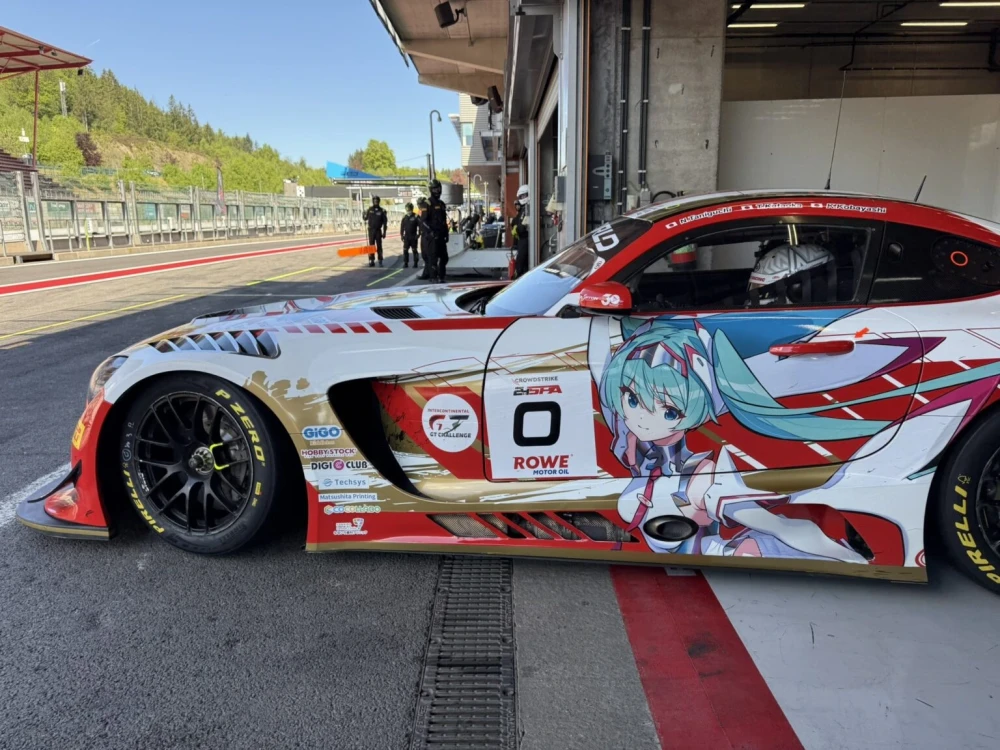 Livery Hatsune Miku Kembali Hiasi 24 Hours of Spa