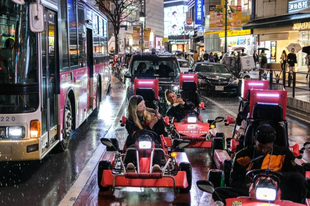 Regulasi Baru Shibuya Tertibkan Penyewaan Gokart Jalanan