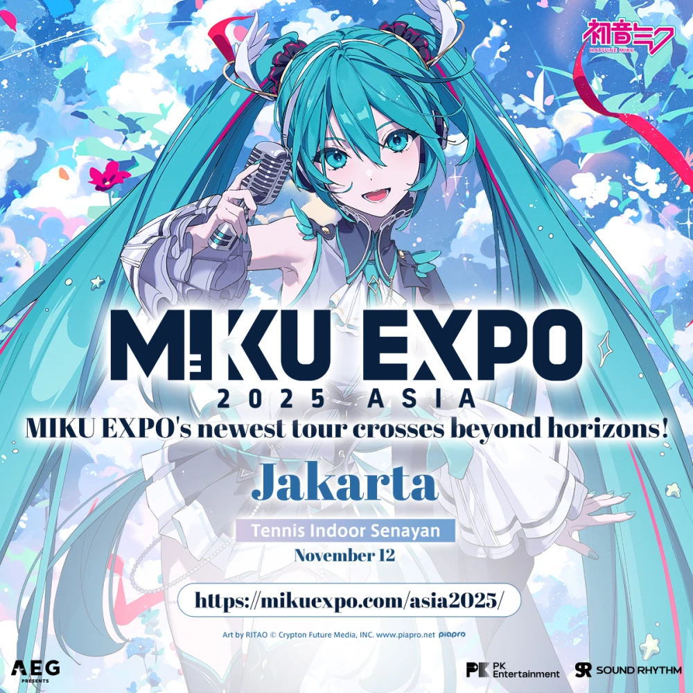 Hatsune Miku Siap Guncang Jakarta di HATSUNE MIKU EXPO 2025