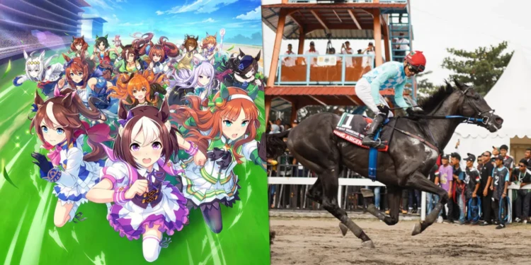 Pemain Game Uma Musume Ramaikan Balap Kuda Indonesia Derby 2025