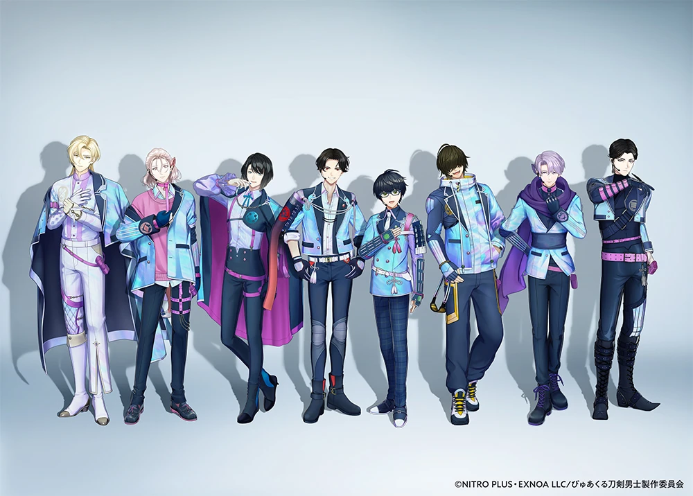 Ghostella Debut sebagai Idol di Proyek Pure Acre Touken Danshi