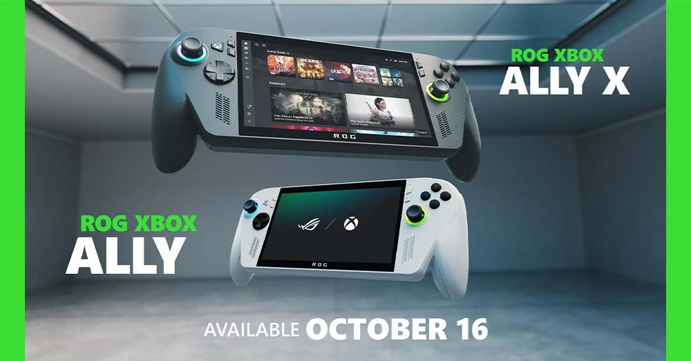 ROG Ally dan Ally X Resmi Hadir Oktober 2025