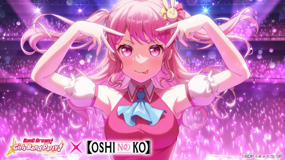 BanG Dream! Girls Band Party Versi Global Umumkan Kolaborasi dengan Oshi no Ko