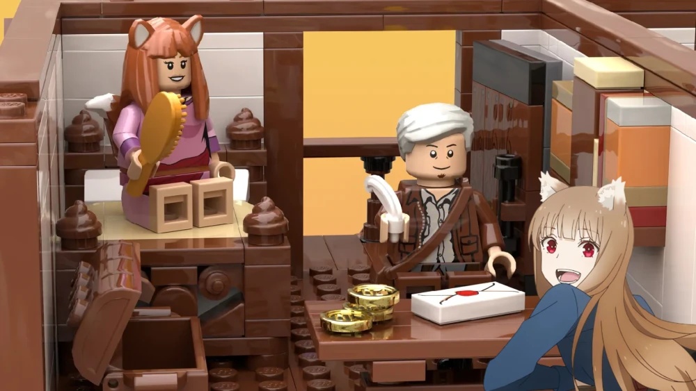 Set LEGO Spice & Wolf Hadir dari Dunia Anime