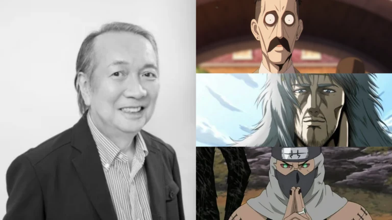 Seiyuu Dari Karakter Kakuzu, Takaya Hashi Meninggal Diumur 72 Tahun Akibat Serangan Jantung