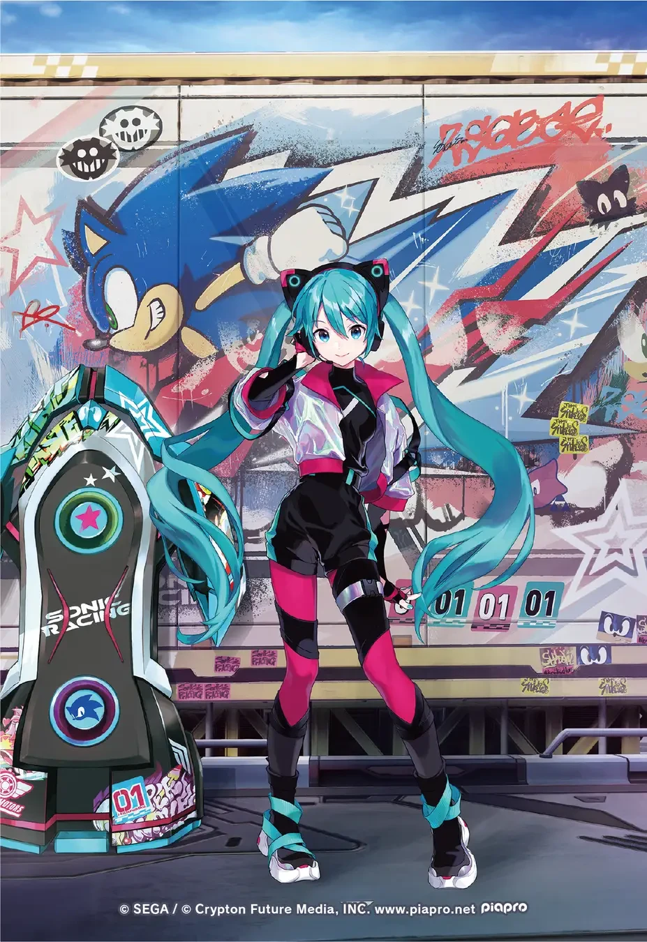 SEGA Umumkan Project ONSOKU: Kolaborasi Epik Hatsune Miku x Sonic Hadir di Sonic Racing: CrossWorlds