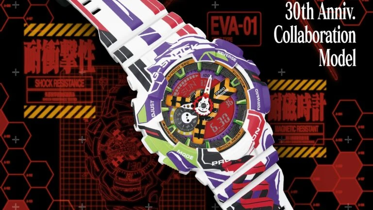 Evangelion Umumkan Kolaborasi dengan Jam Tangan G-SHOCK Sebagai Perayaan Ulang Tahun ke-30