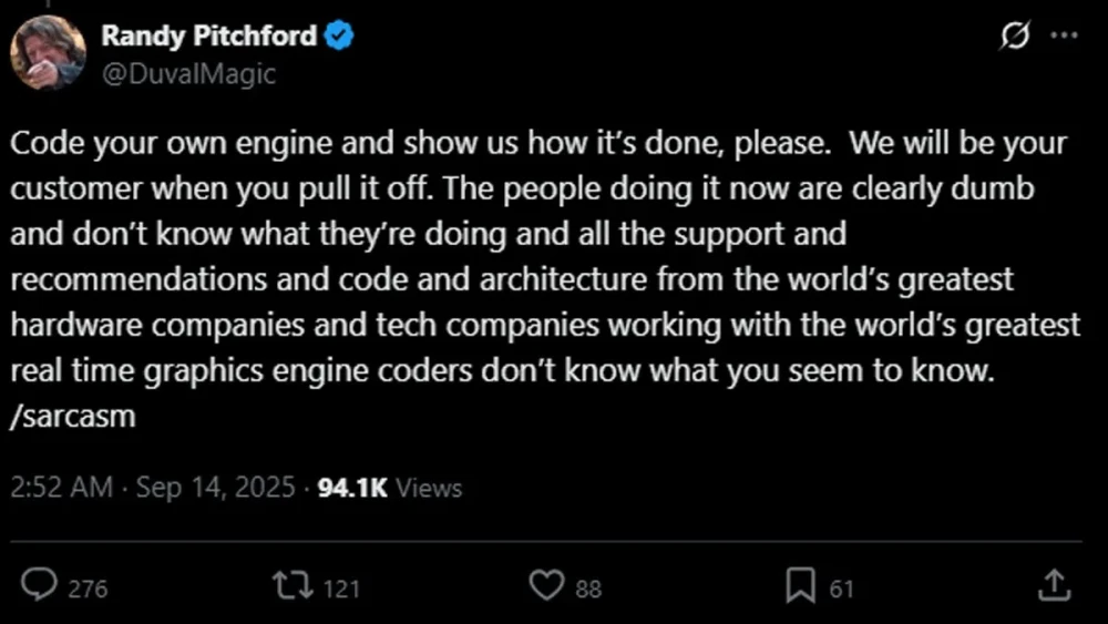 CEO Gearbox Masalah Performa