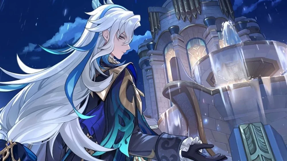 Skin Neuvillette dan Chongyun Genshin Impact