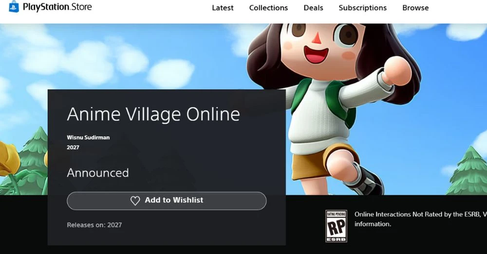 Game Simulasi Baru di PlayStation Store Dituding Jiplak Animal Crossing