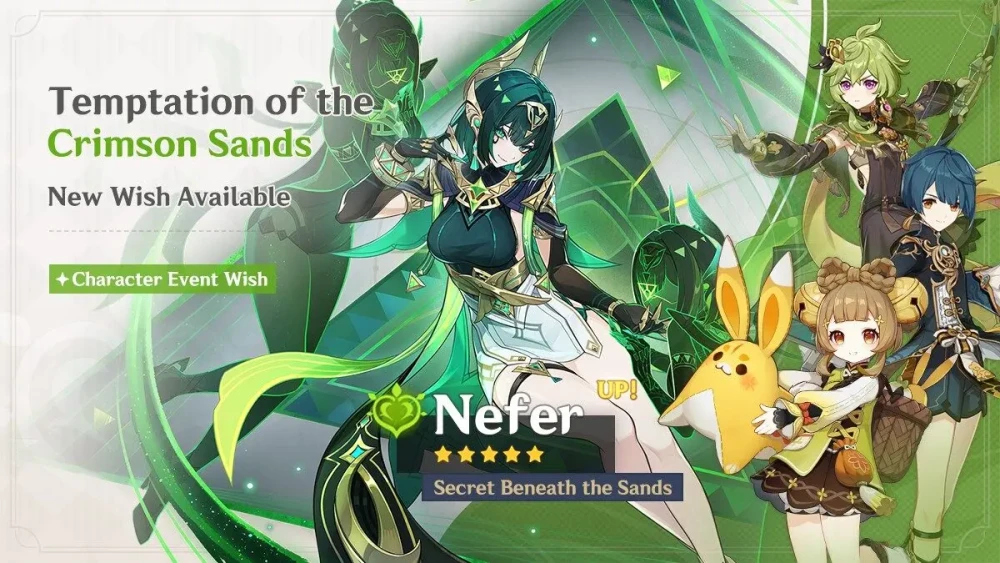 Banner Wish Genshin Impact Terbaru Luna II
