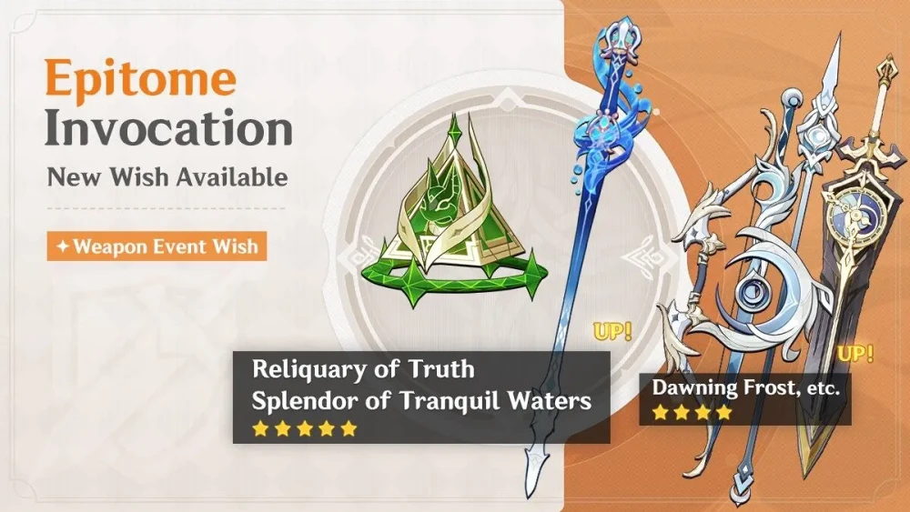 Banner Wish Genshin Impact Terbaru Luna II