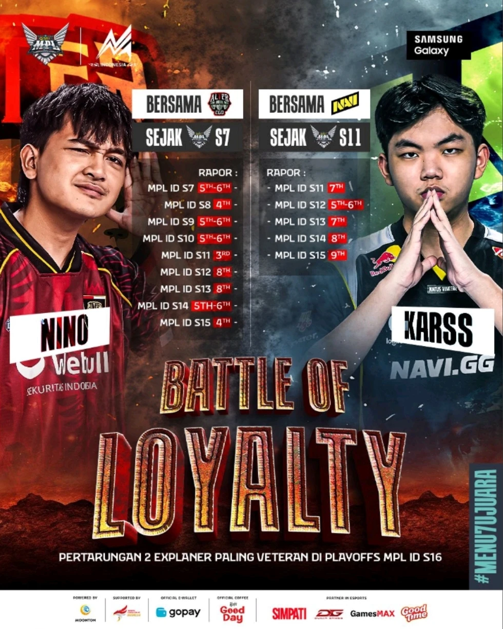 Alter Ego vs NAVI: Pertarungan Dua EXP Laner Paling Veteran di MPL ID S16