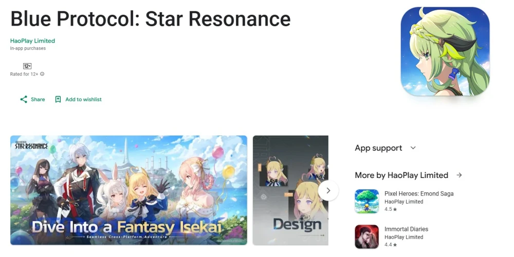 Blue Protocol Star Resonance