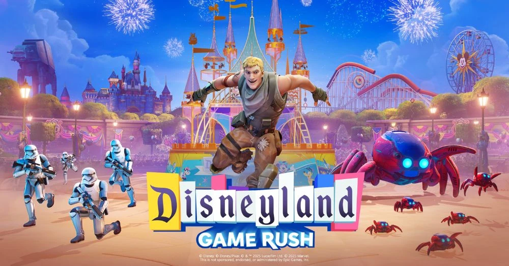 Disneyland Game Rush Hadir Resmi di Fortnite