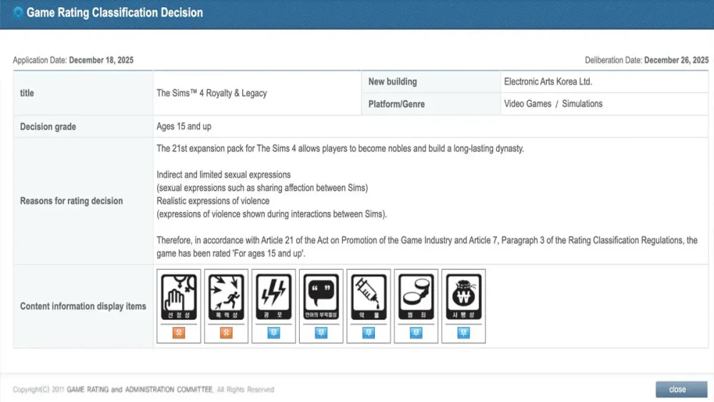 The Sims 4 Royalty and Legacy