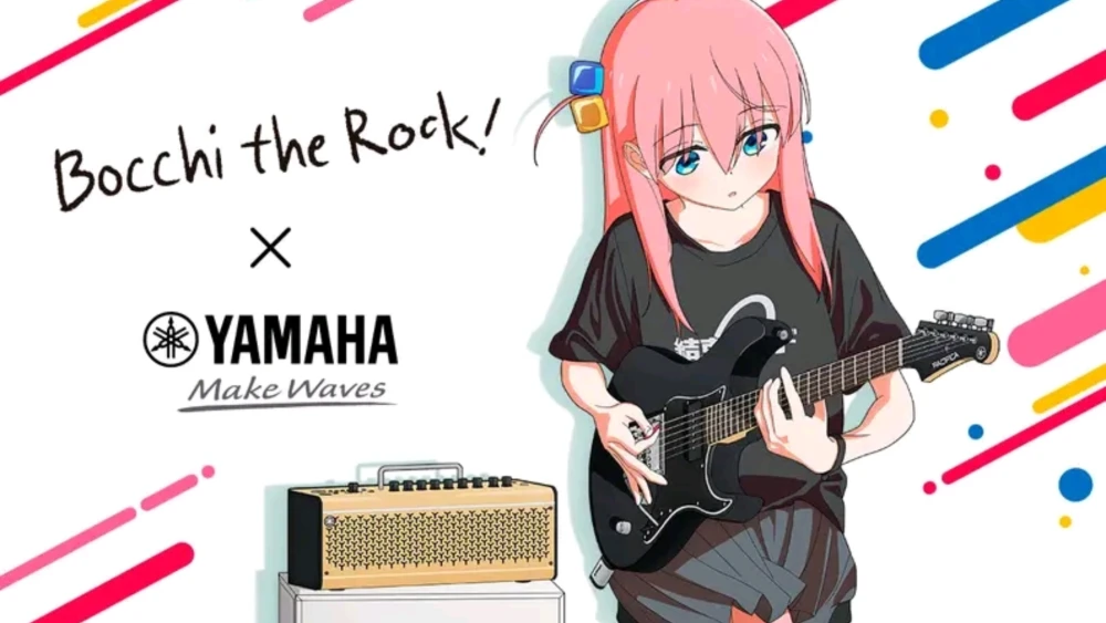 Kolaborasi Bocchi the Rock x Yamaha Hadir di Mexico City hingga 26 Maret