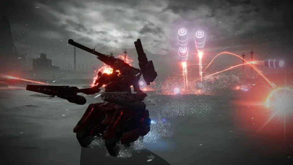 Player Game Armored Core VI Taklukkan Boss Tanpa Senjata