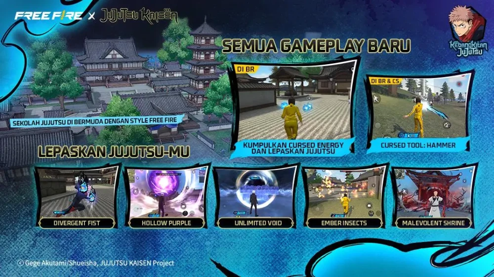 Jujutsu Kaisen x Free Fire