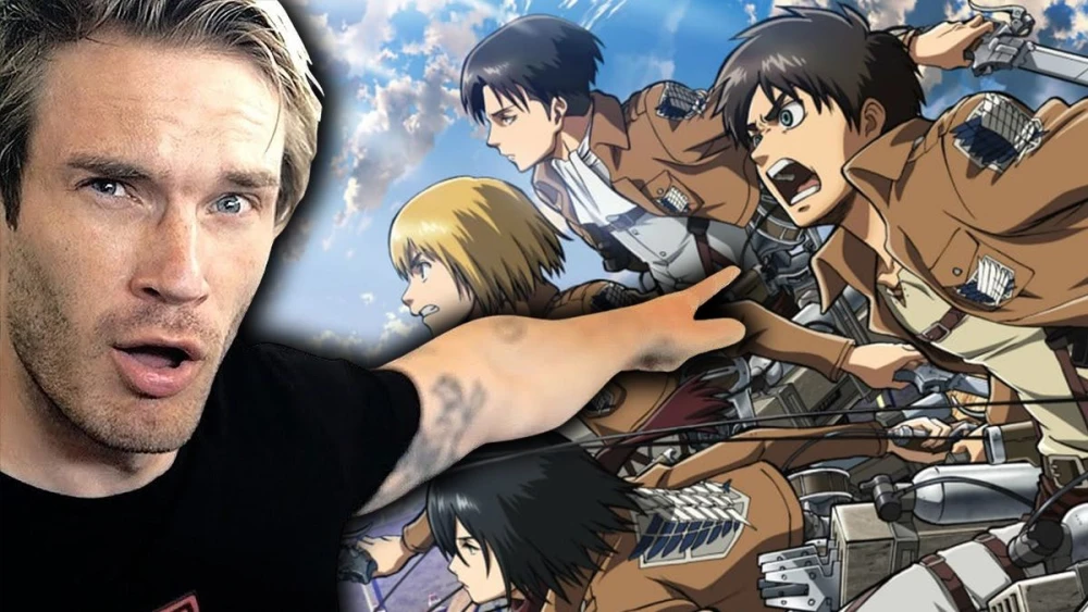 PewDiePie Kunjungi WIT Studio dan Menggambar Bersama Animator Attack on Titan