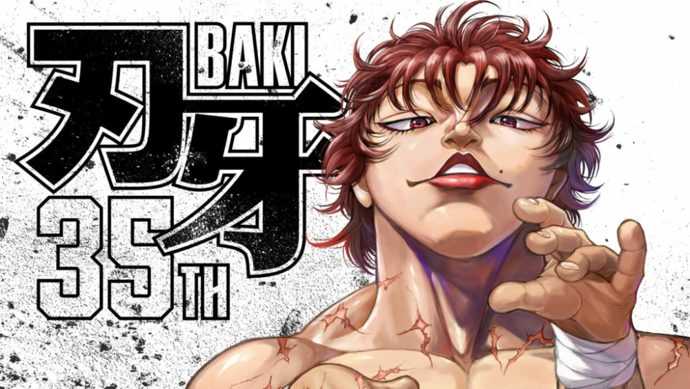 Anime BAKI Rayakan 35 Tahun dengan Ilustrasi Baru