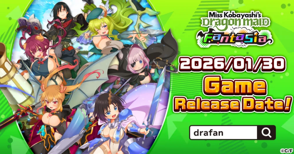 Game Miss Kobayashi’s Dragon Maid Fantasia Resmi Rilis