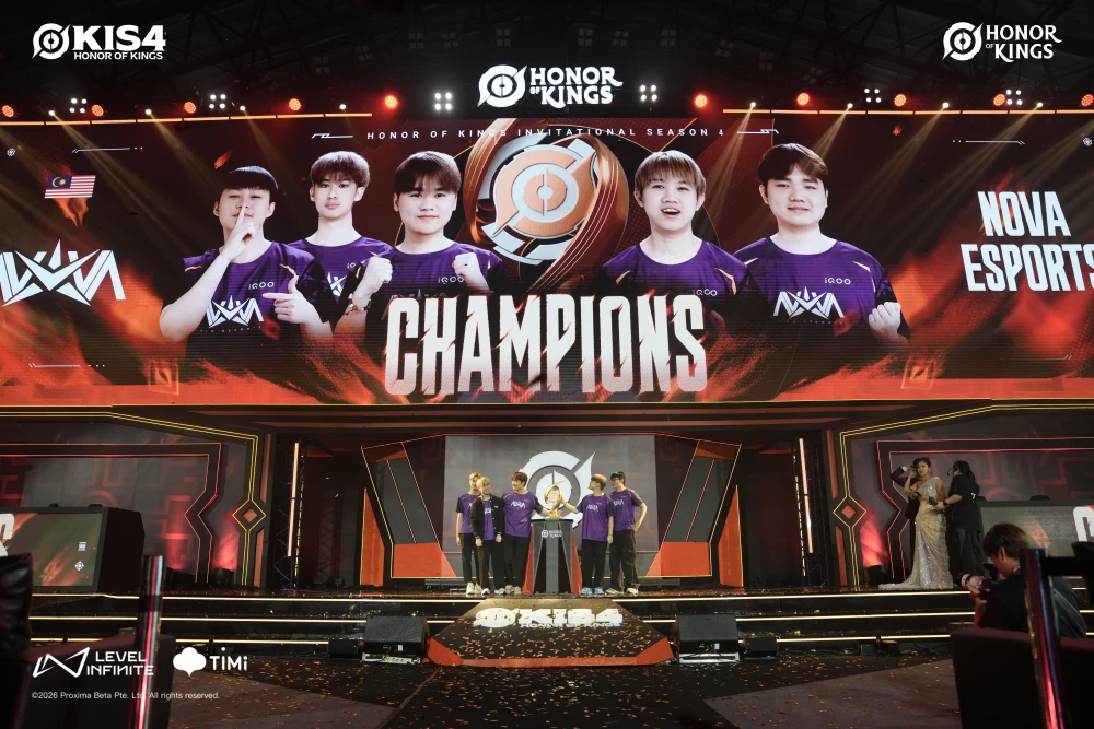 HOK KIS4 Nova Esports Champion