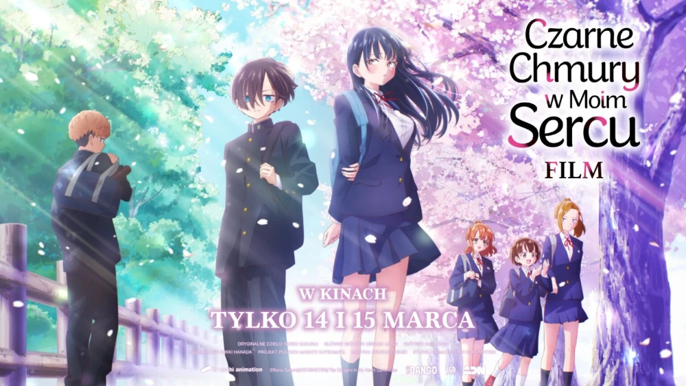 Anime Czarne Chmury w Moim Sercu Tayang di Polandia