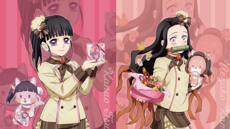 Ilustrasi Valentine 2026 Demon Slayer Dirilis Ufotable, Tampilkan Karakter Perempuan Utama