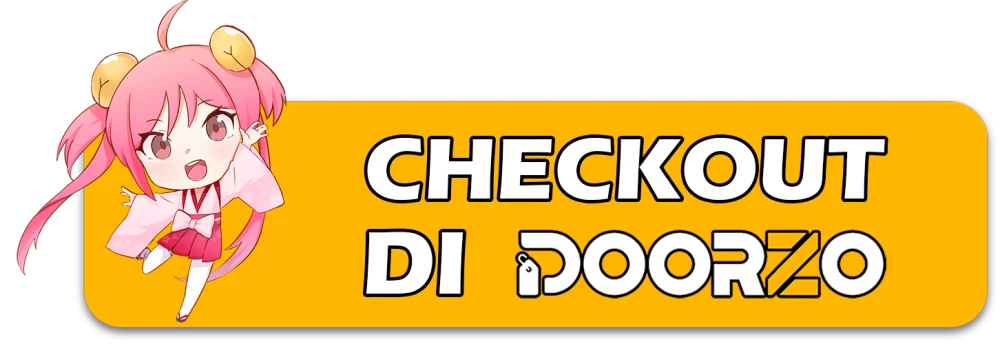 Tombol Checkout di Doorzo