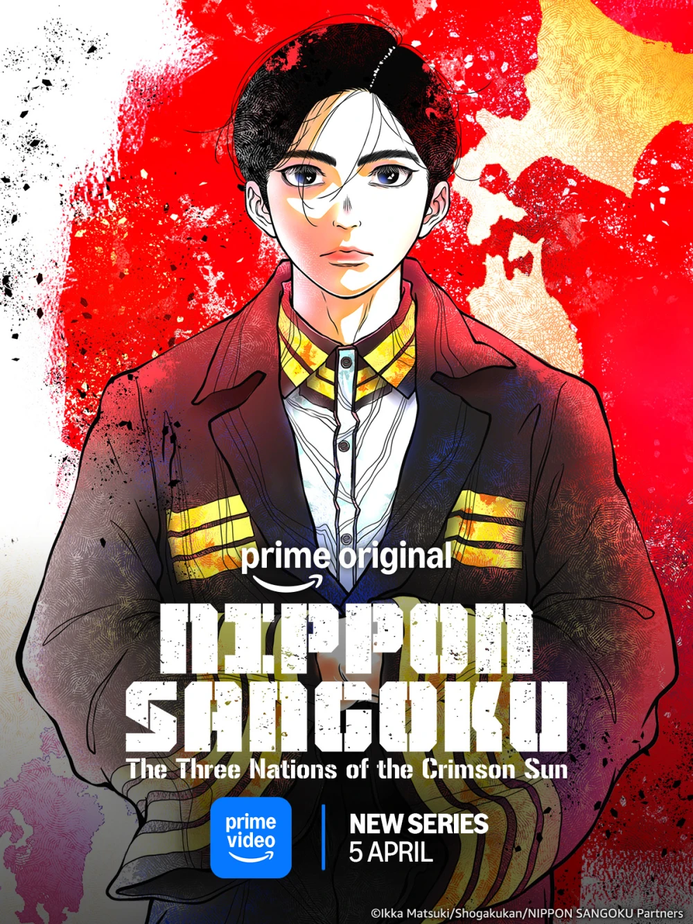 [Prime Video] Nippon Sangoku (Season 1) — Key Art (EN)