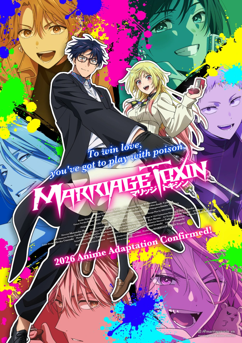 Anime MARRIAGETOXIN Rilis Trailer dan Lagu Tema Baru