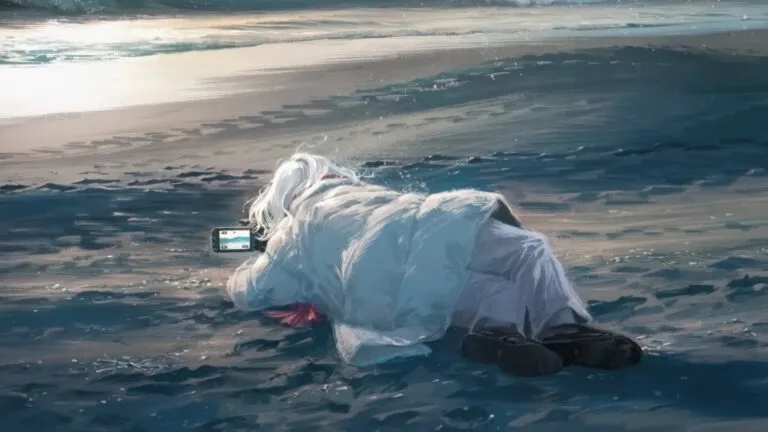 Kyoto Animation Garap Anime The Credits Roll Into the Sea