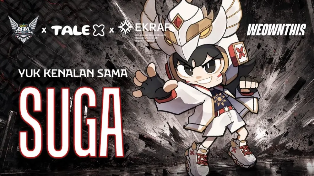 Suga Jadi Maskot Baru MPL ID