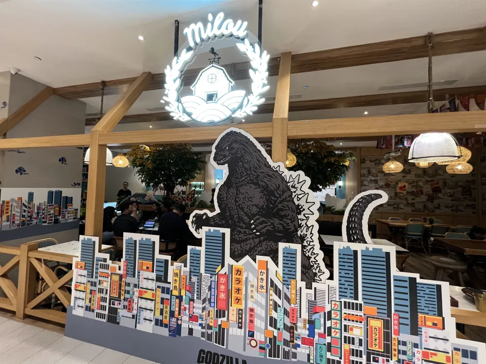 Review Milou Ebisu Café x Godzila: Pop Up Café Monster Pertama di Indonesia yang Wajib Dikunjungi