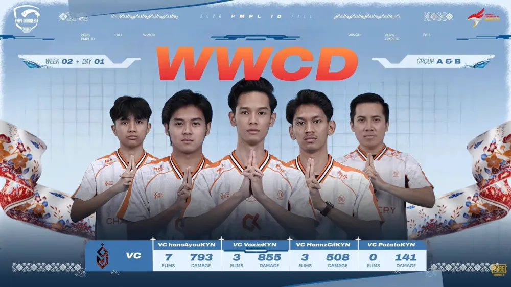 Klasemen 2026 PMPL ID Fall Week 2: Alter Ego Ares Ambruk ke Posisi 13