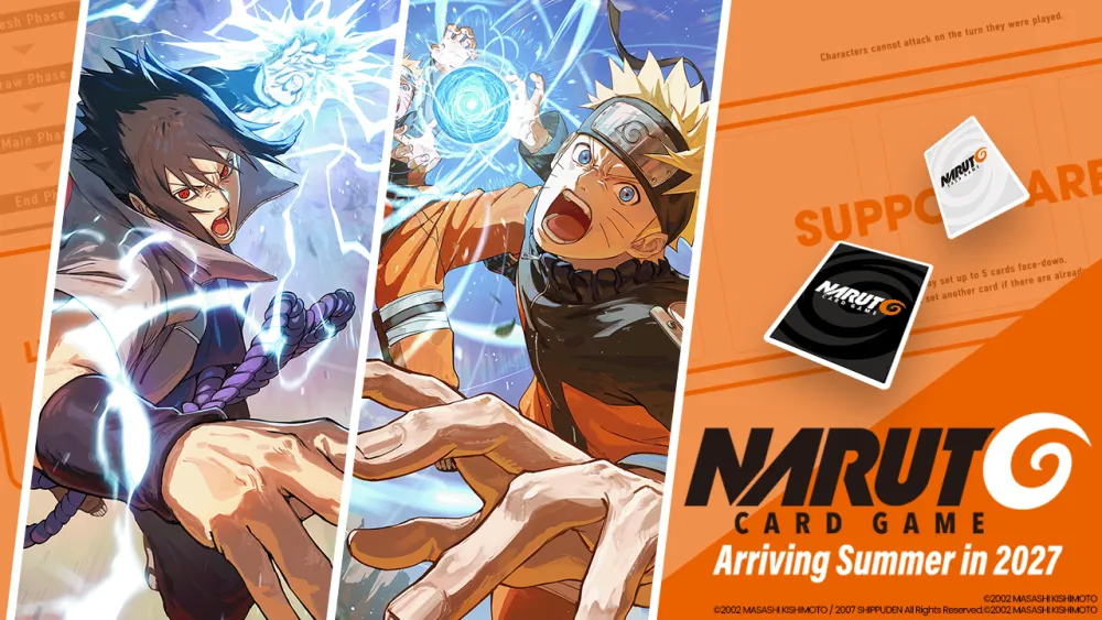 Detail NARUTO CARD GAME Resmi Terungkap! Siap Rilis Musim Panas 2027
