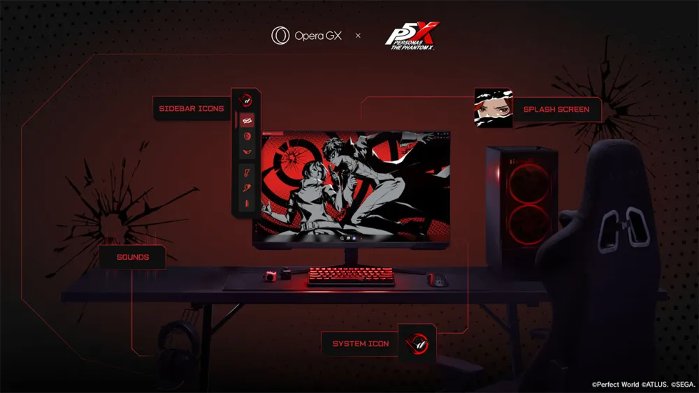 Opera GX Persona 5