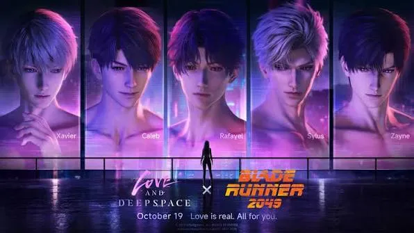 Love and Deepspace Resmi Berkolaborasi dengan Blade Runner 2049