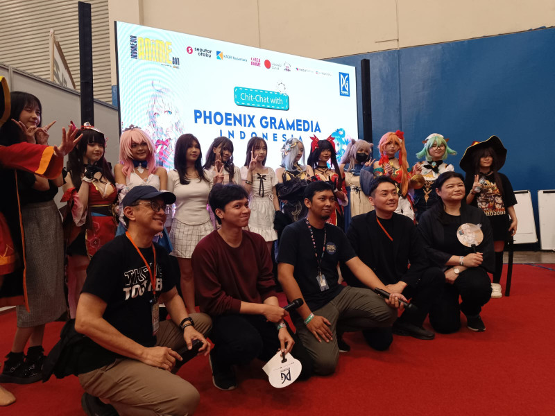 PT Phoenix Gramedia Indonesia, siapkan rencana besar di tahun ini dalam acara Meet the Great Phoenix Gramedia di Indonesia Anime Con 2024!