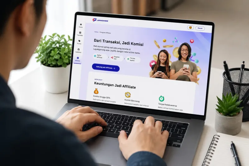 Lapakgaming Luncurkan Affiliate Program, Gamer Kini Bisa Dapat Penghasilan Tambahan dari Media Sosial